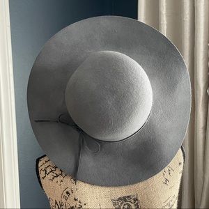 Gray Wool Hat